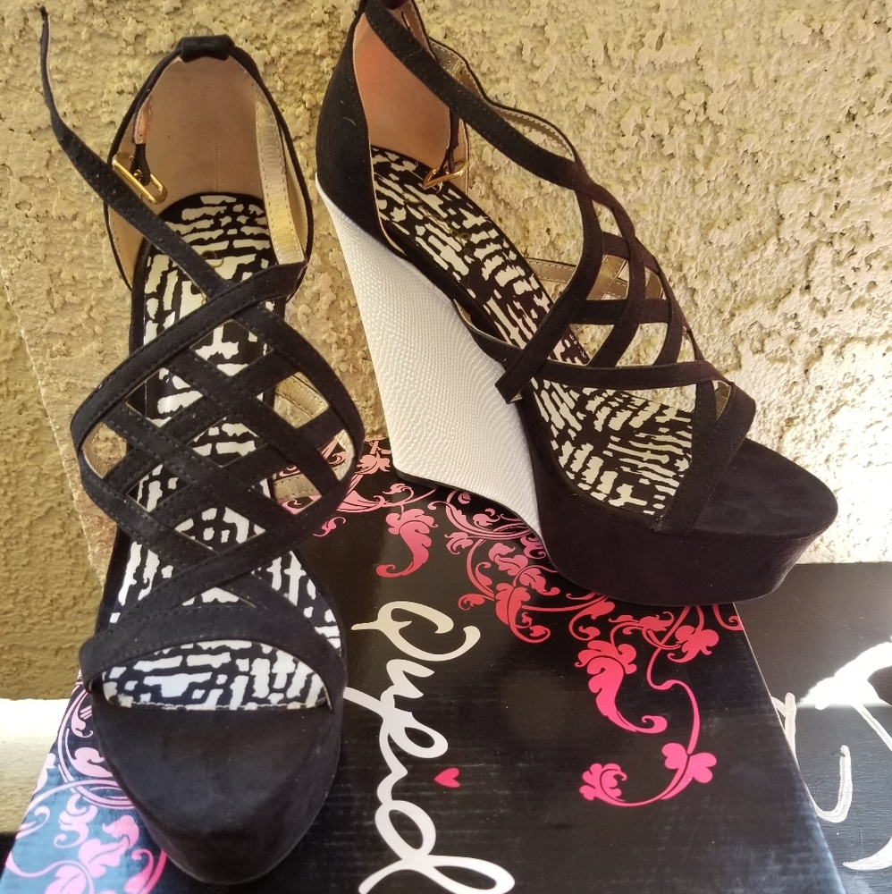 Brand New Cupid Wedges